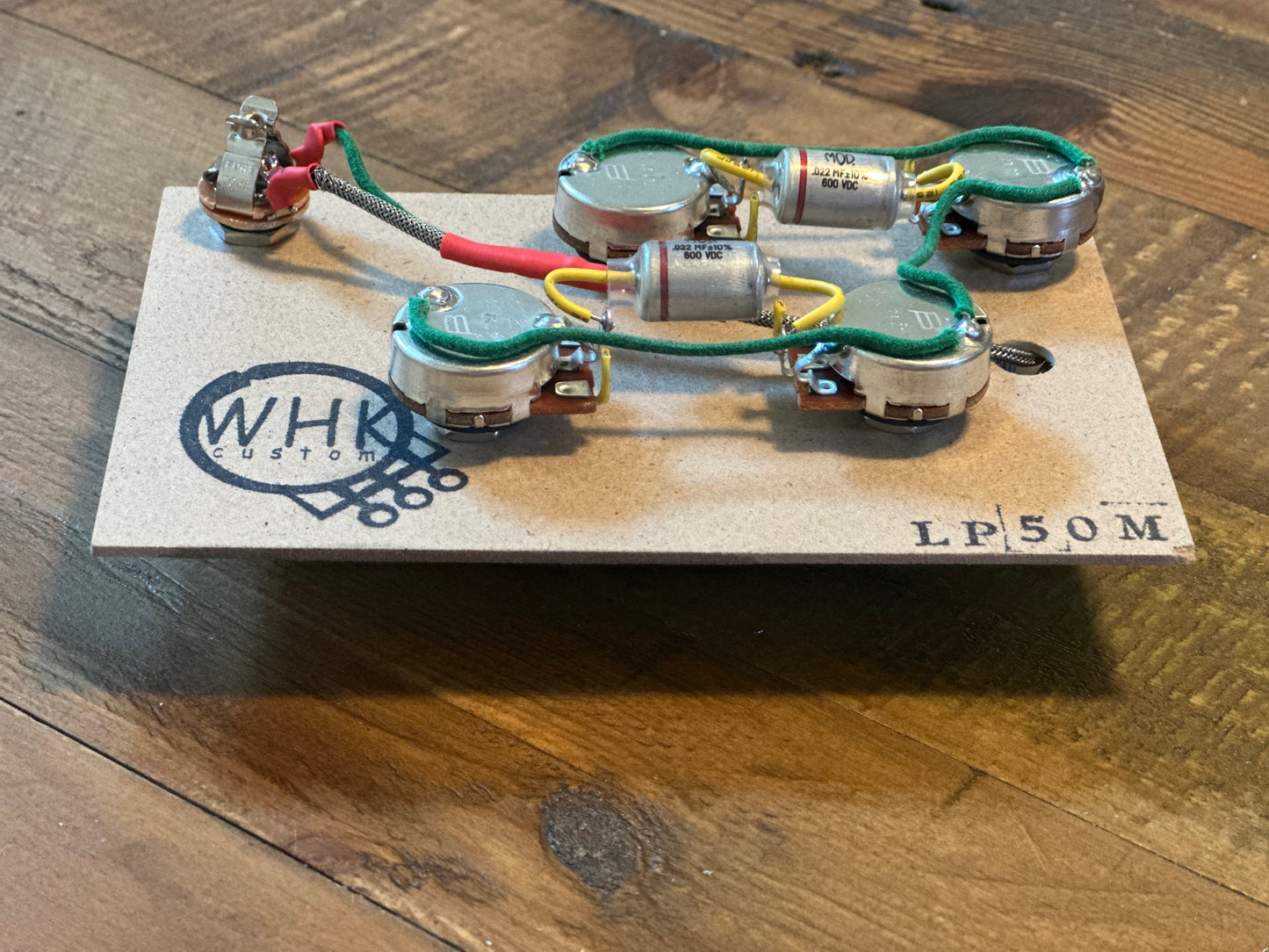 LP50M: 50'S LES PAUL WIRING HARNESS OIL CAPS