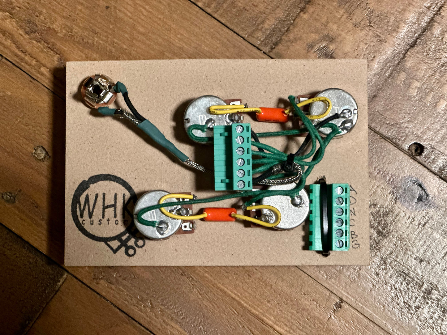 SLP50B: SOLDERLESS 50'S LES PAUL WIRING HARNESS